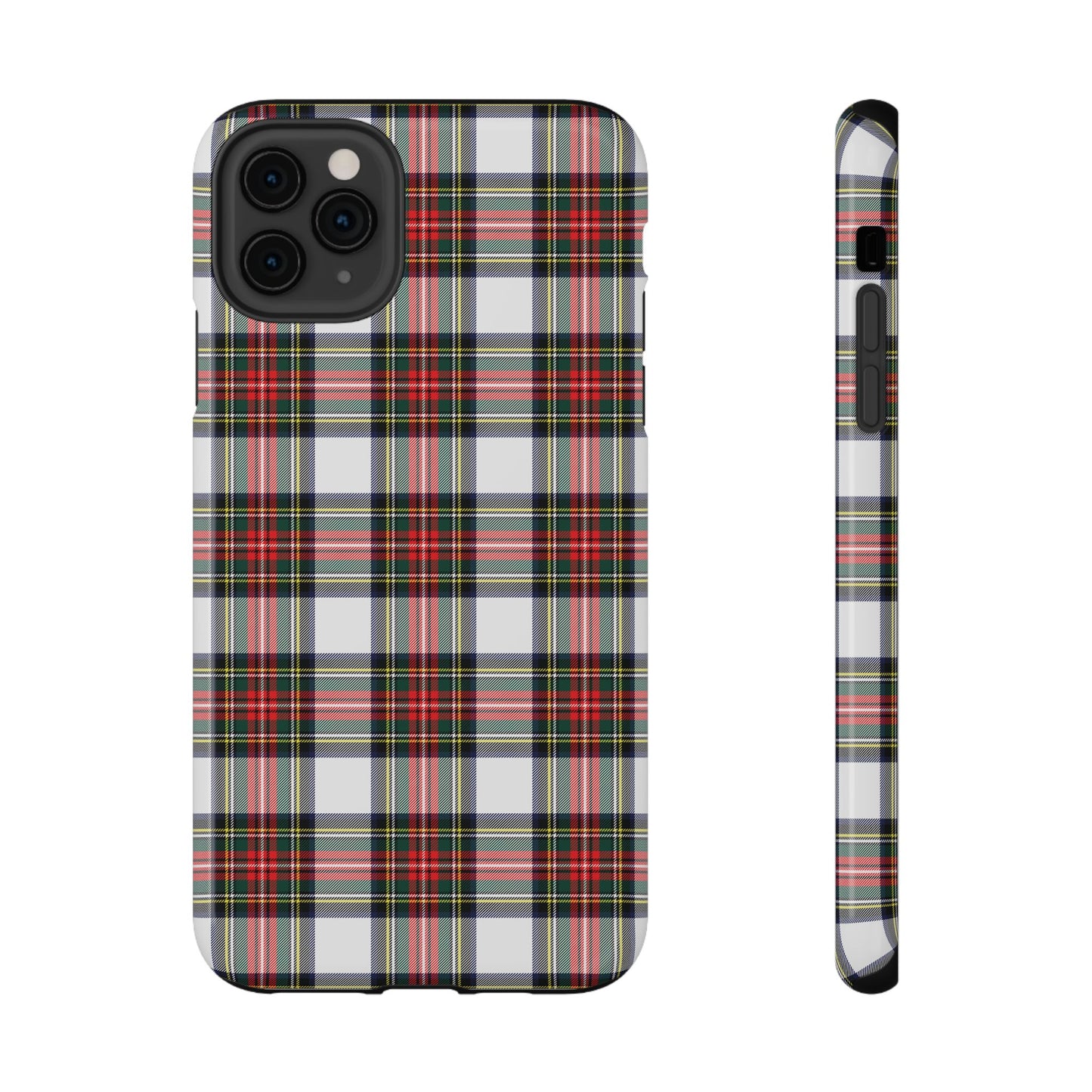 Christmas Tartan Plaid Impact-Resistant Phone Case