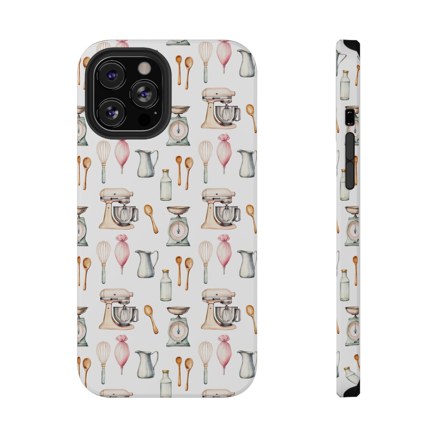 Impact-Resistant Phone Case- Watercolor Baker