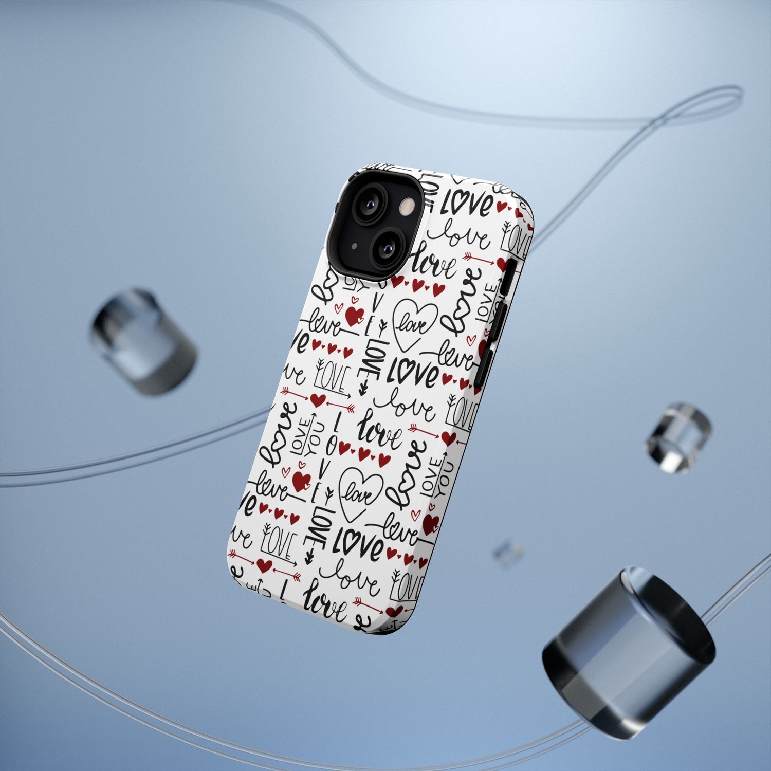 Impact-Resistant Cases-Valentine's Day Love