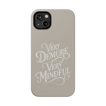 Impact-Resistant Phone Case -Demure