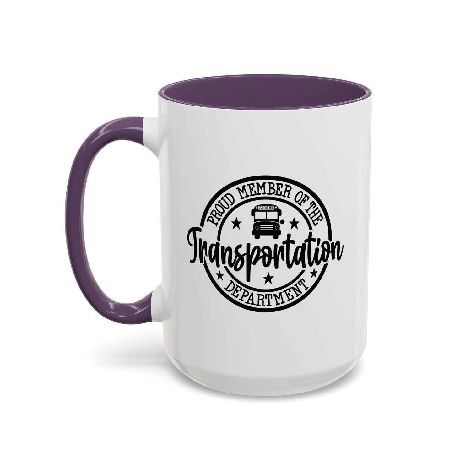 Transportation Department Coffee Mug, Proud Member Mug, Gift for Drivers, Transportation Lover Gift, Fun Coffee Cup, Tea and Coffee Mug