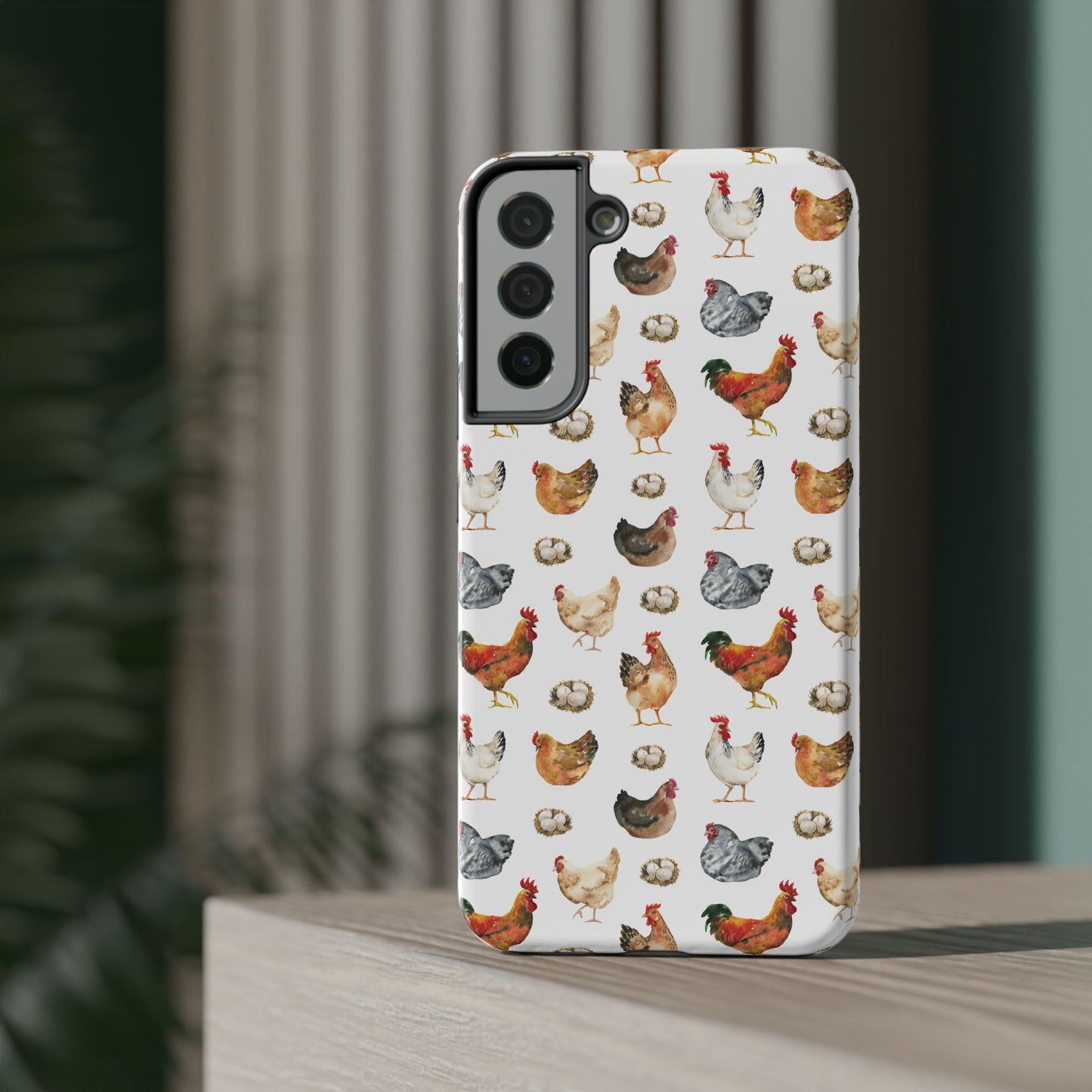 Impact-Resistant Phone Case - Chicken Love