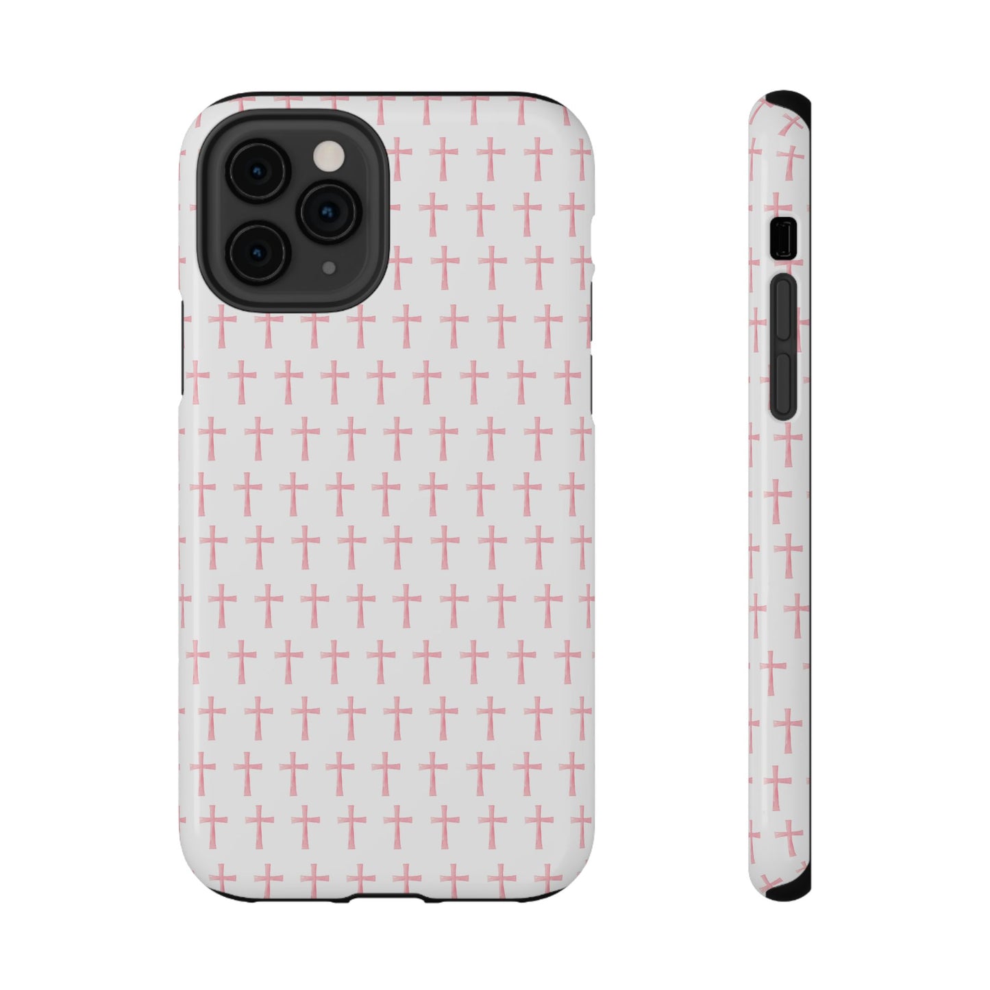 Impact-Resistant Phone Case - Easter Crosses