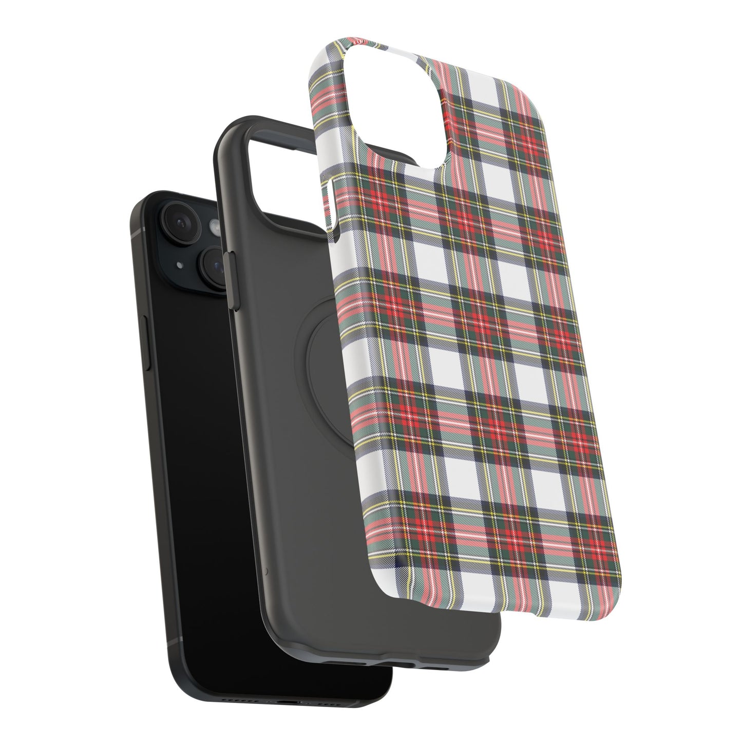 Christmas Tartan Plaid Impact-Resistant Phone Case