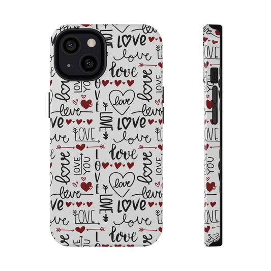 Impact-Resistant Cases-Valentine's Day Love