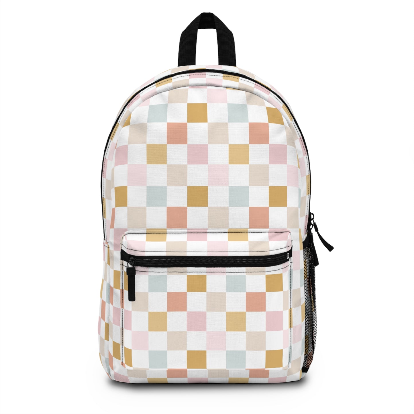 Backpack- Pastel Checkerboard