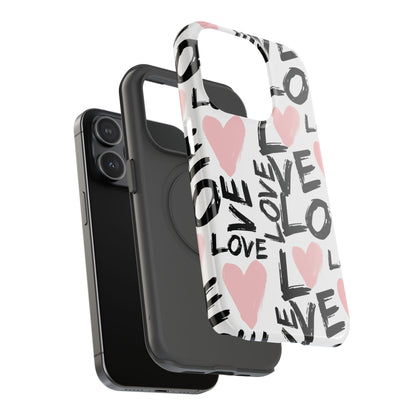 Impact-Resistant Phone Case - Valentine Love