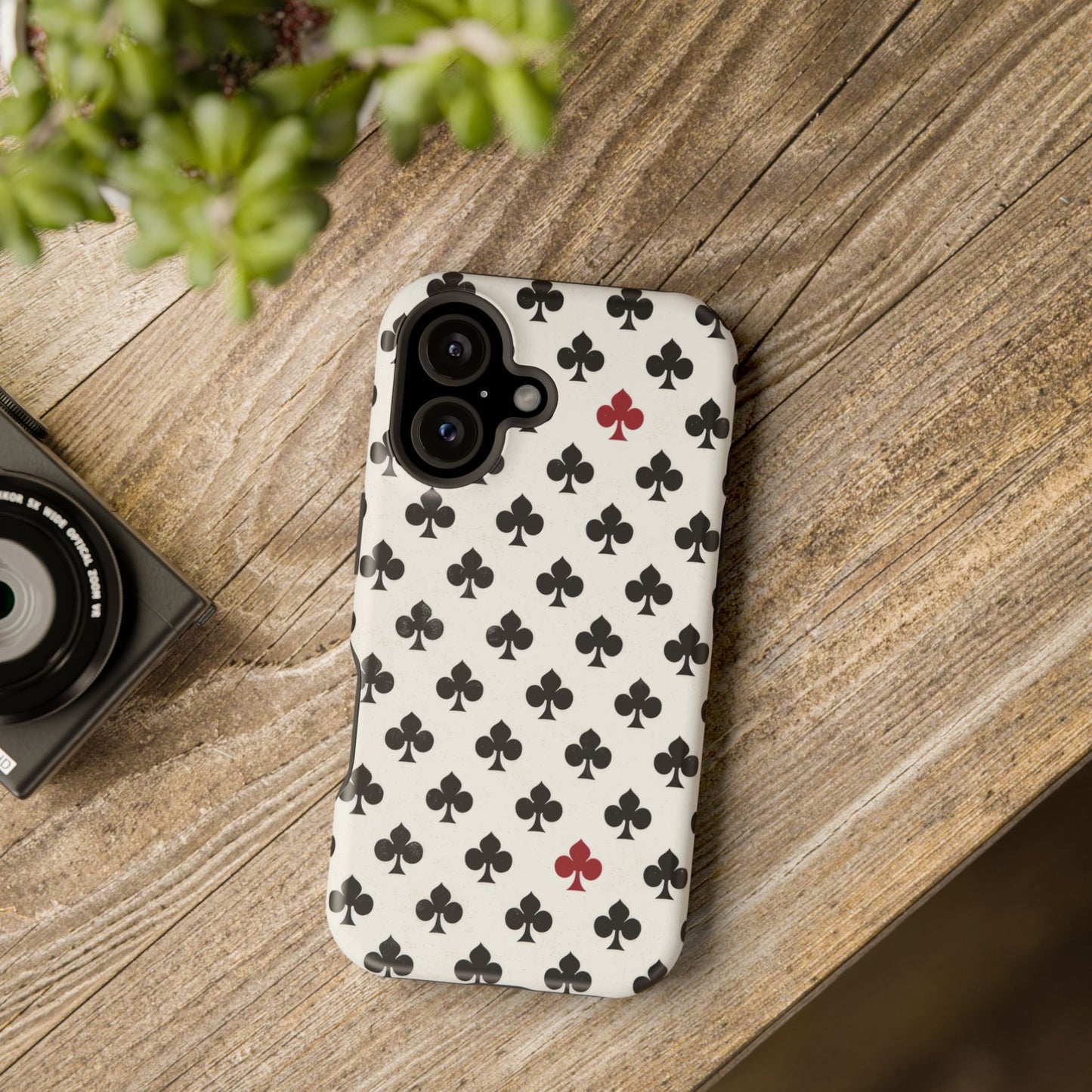 Impact-Resistant Phone Case- Playing Cards