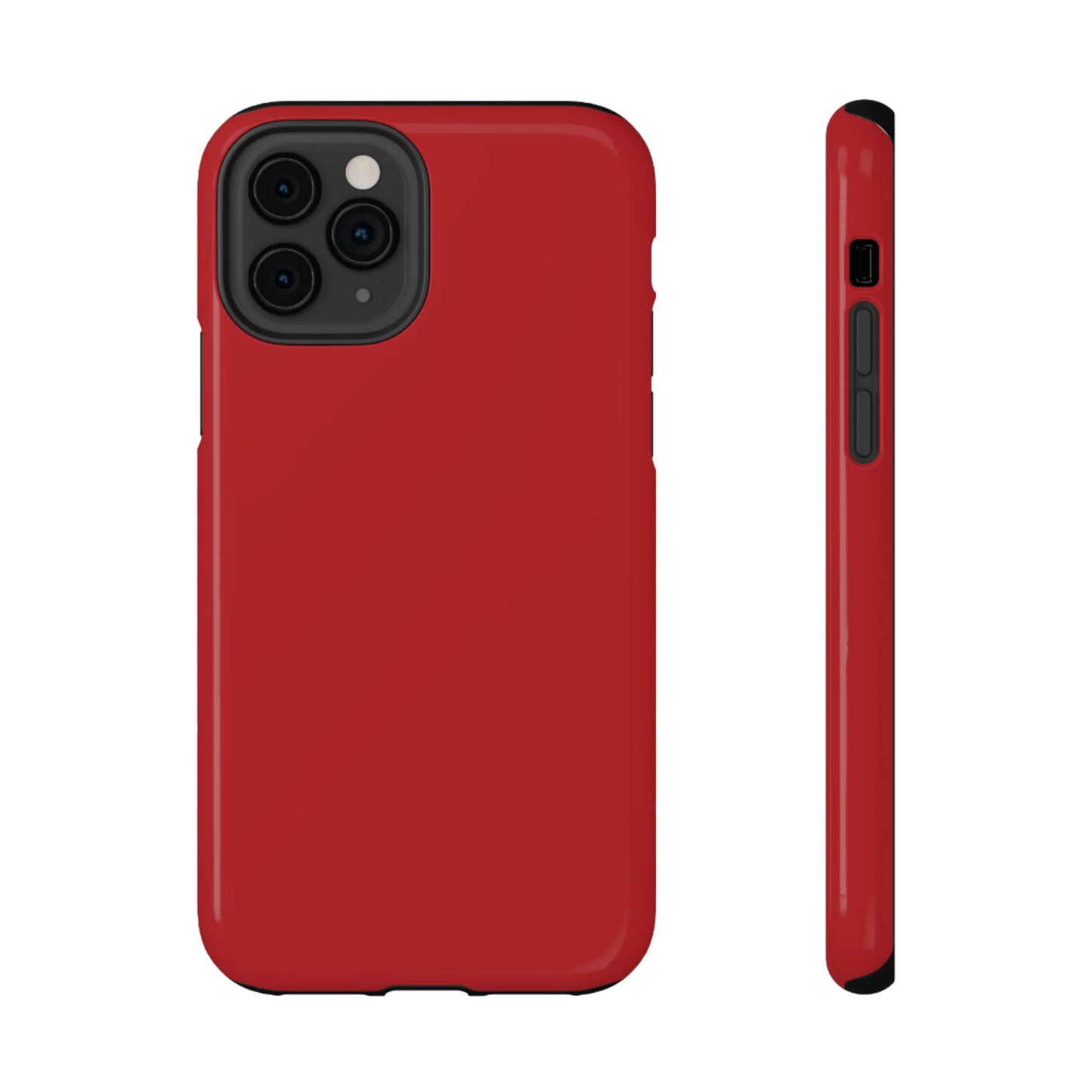 Impact-Resistant Phone Case - Lipstick Red