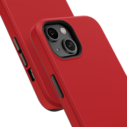 Impact-Resistant Phone Case - Lipstick Red