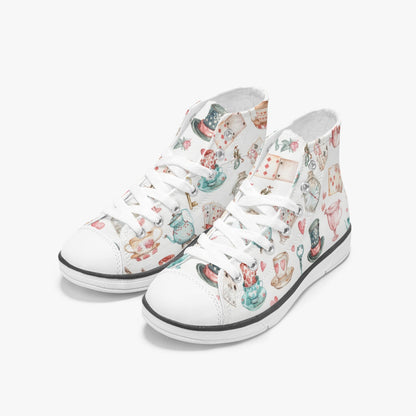 Wonderland Light Kid's High-Top Canvas Shoes