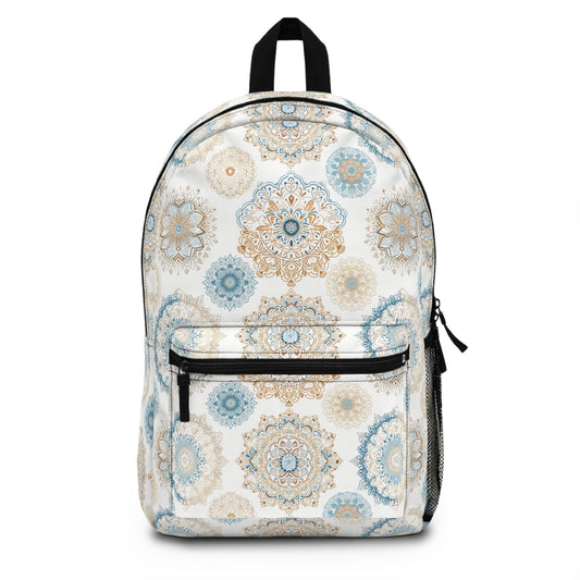 Backpack- Blue Gold Boho