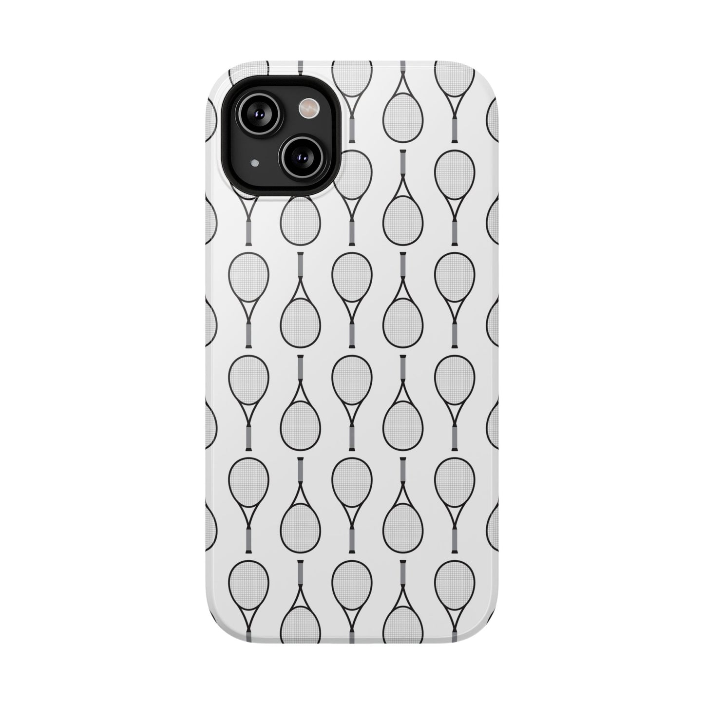 Impact-Resistant Phone Case- Tennis Racquets