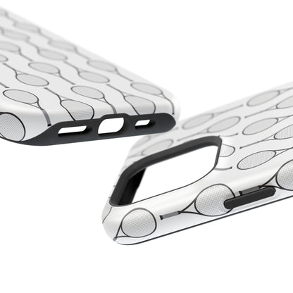 Impact-Resistant Phone Case- Tennis Racquets