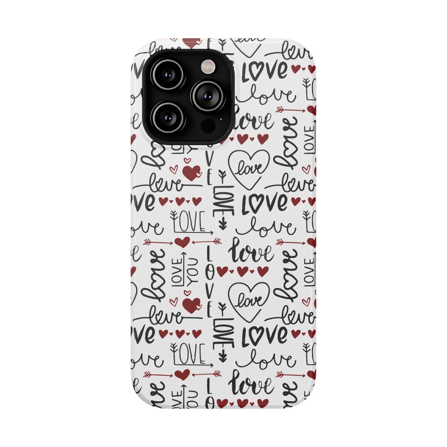 Impact-Resistant Cases-Valentine's Day Love