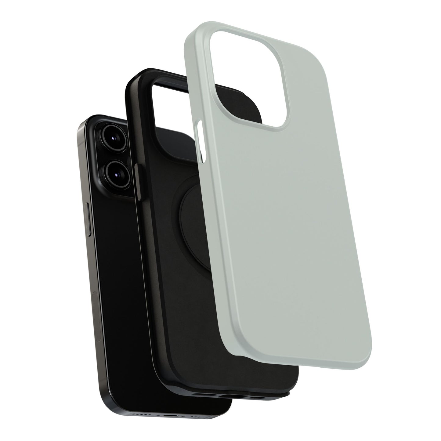 Impact-Resistant Phone Case -Neutral Green