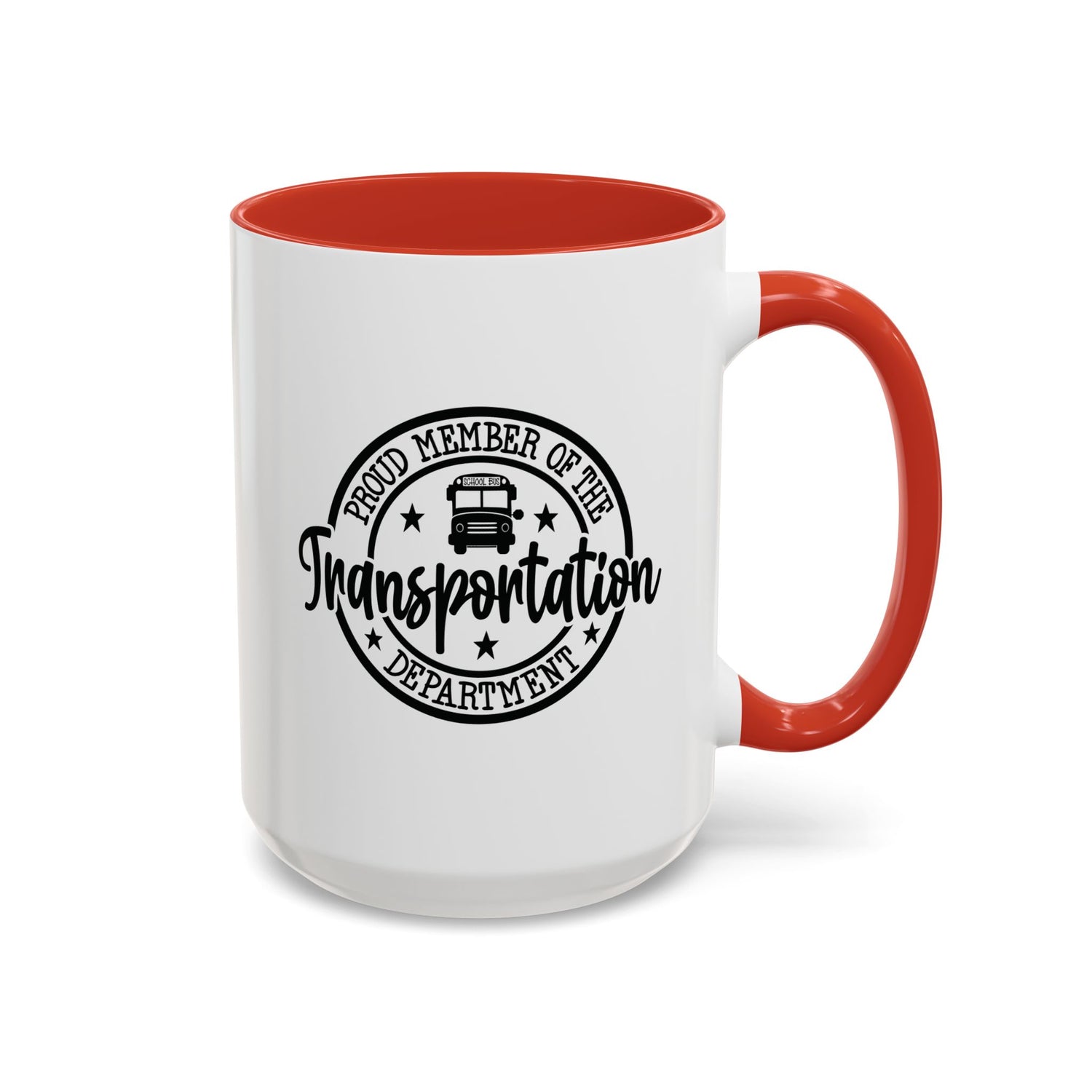 Transportation Department Coffee Mug, Proud Member Mug, Gift for Drivers, Transportation Lover Gift, Fun Coffee Cup, Tea and Coffee Mug