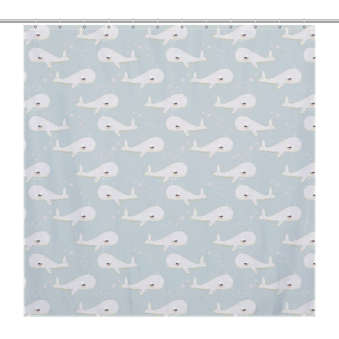 Lightweight Shower Curtain- Beach Baby