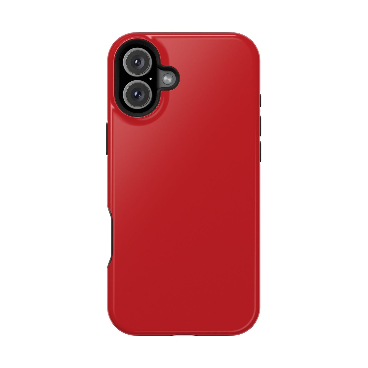 Impact-Resistant Phone Case - Lipstick Red