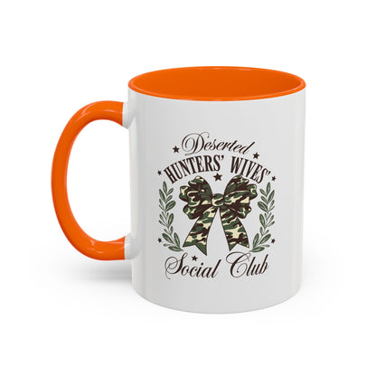 Accent Coffee Mug- Deserted Hunter's Wife Social Club