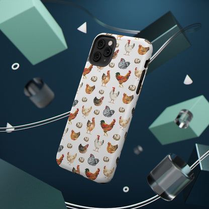 Impact-Resistant Phone Case - Chicken Love