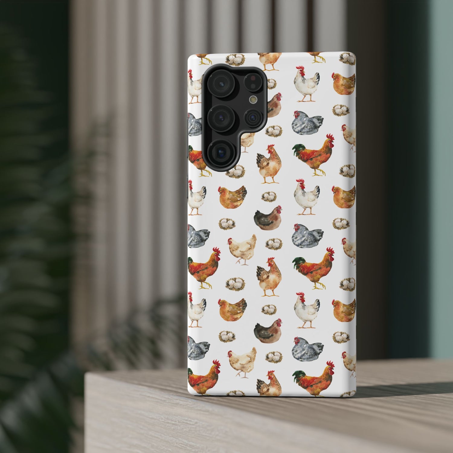 Impact-Resistant Phone Case - Chicken Love