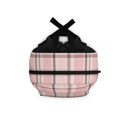 Backpack- Pink Chocolate Plaid