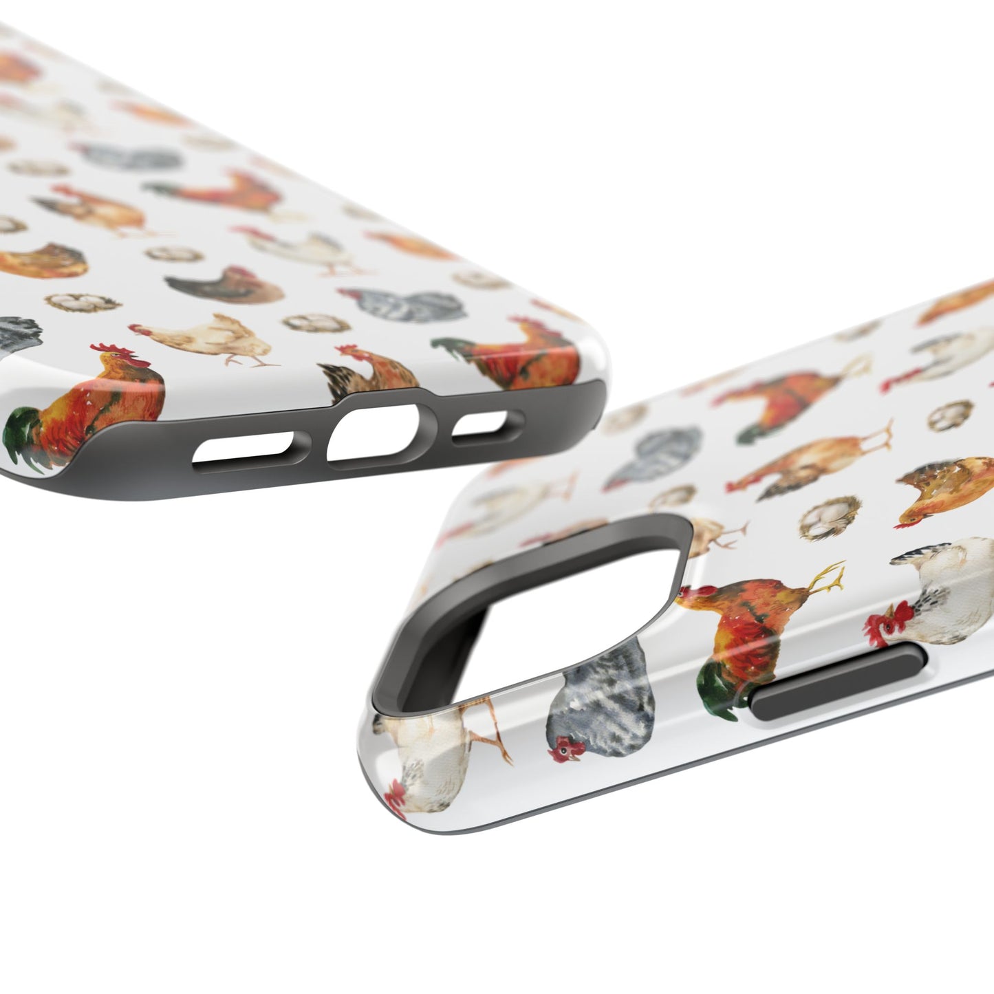 Impact-Resistant Phone Case - Chicken Love