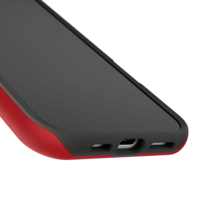 Impact-Resistant Phone Case - Lipstick Red