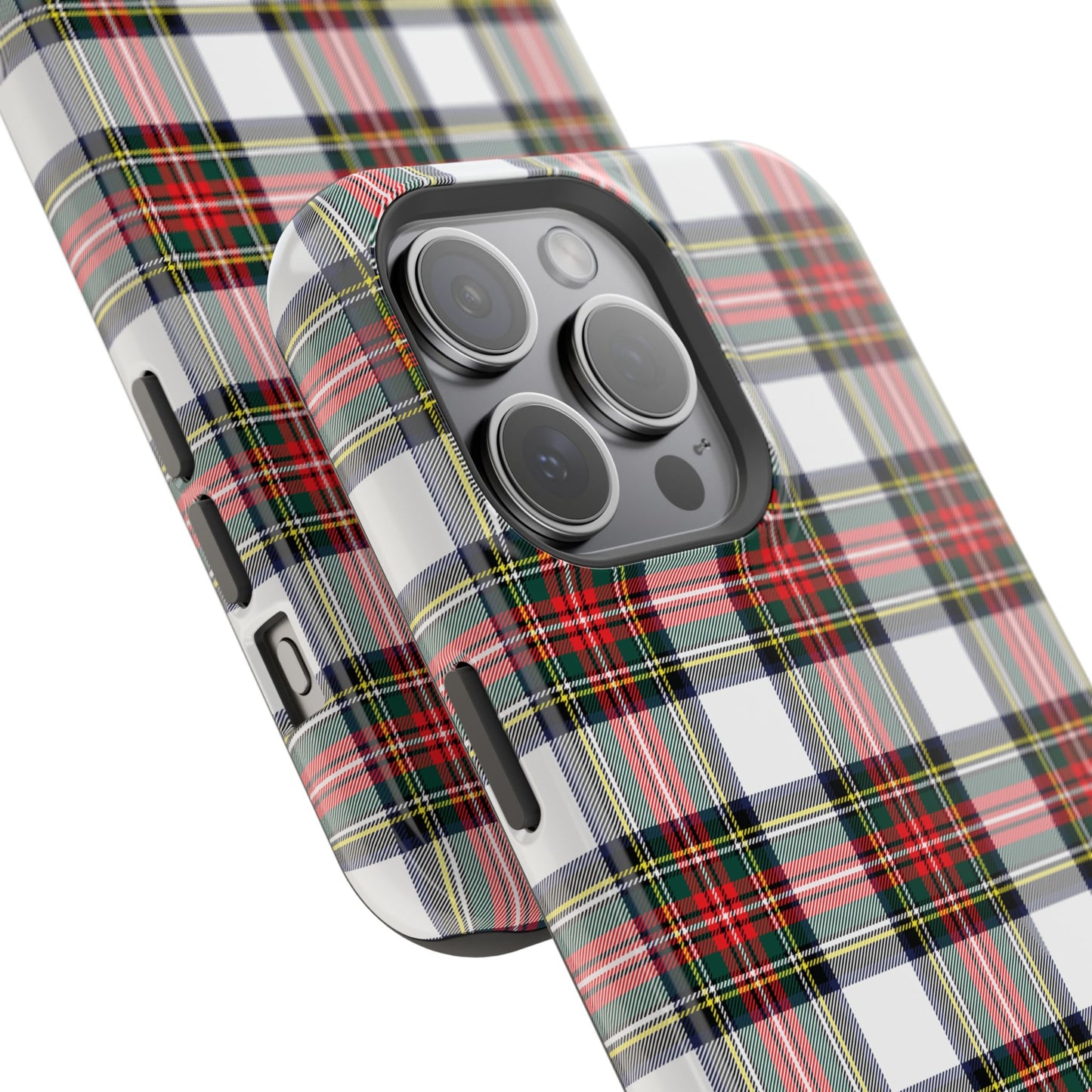 Christmas Tartan Plaid Impact-Resistant Phone Case