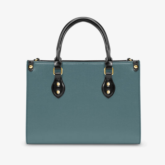 Structured Handbag- Stormy Teal