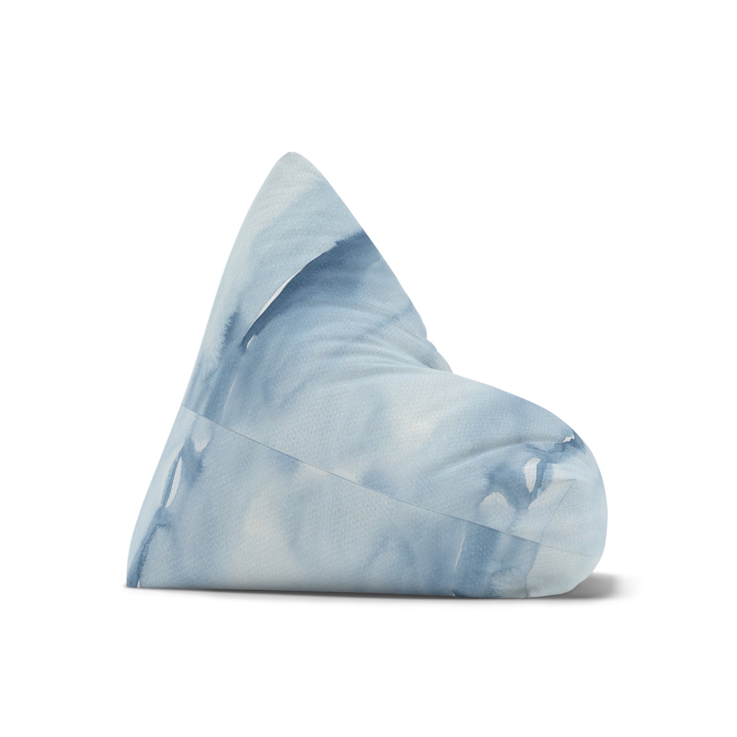 Watercolor Blue Bean Bag Chair Cover