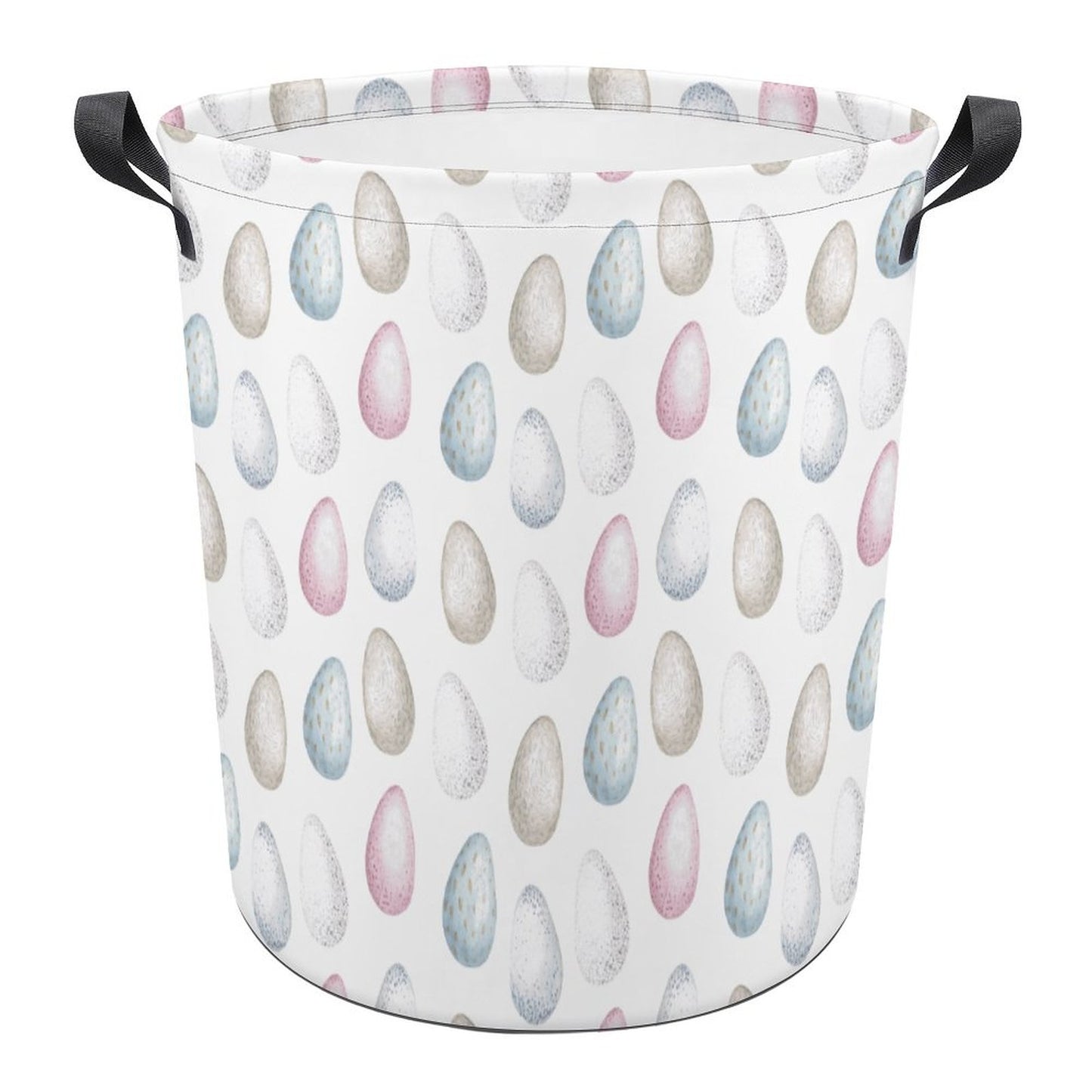 Collapsible Laundry Hamper- Watercolor Easter Eggs