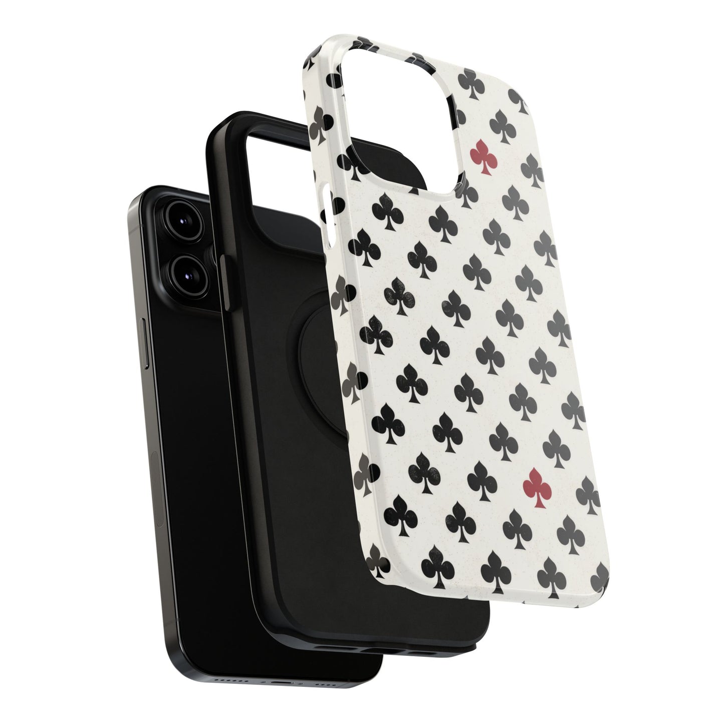 Impact-Resistant Phone Case- Playing Cards