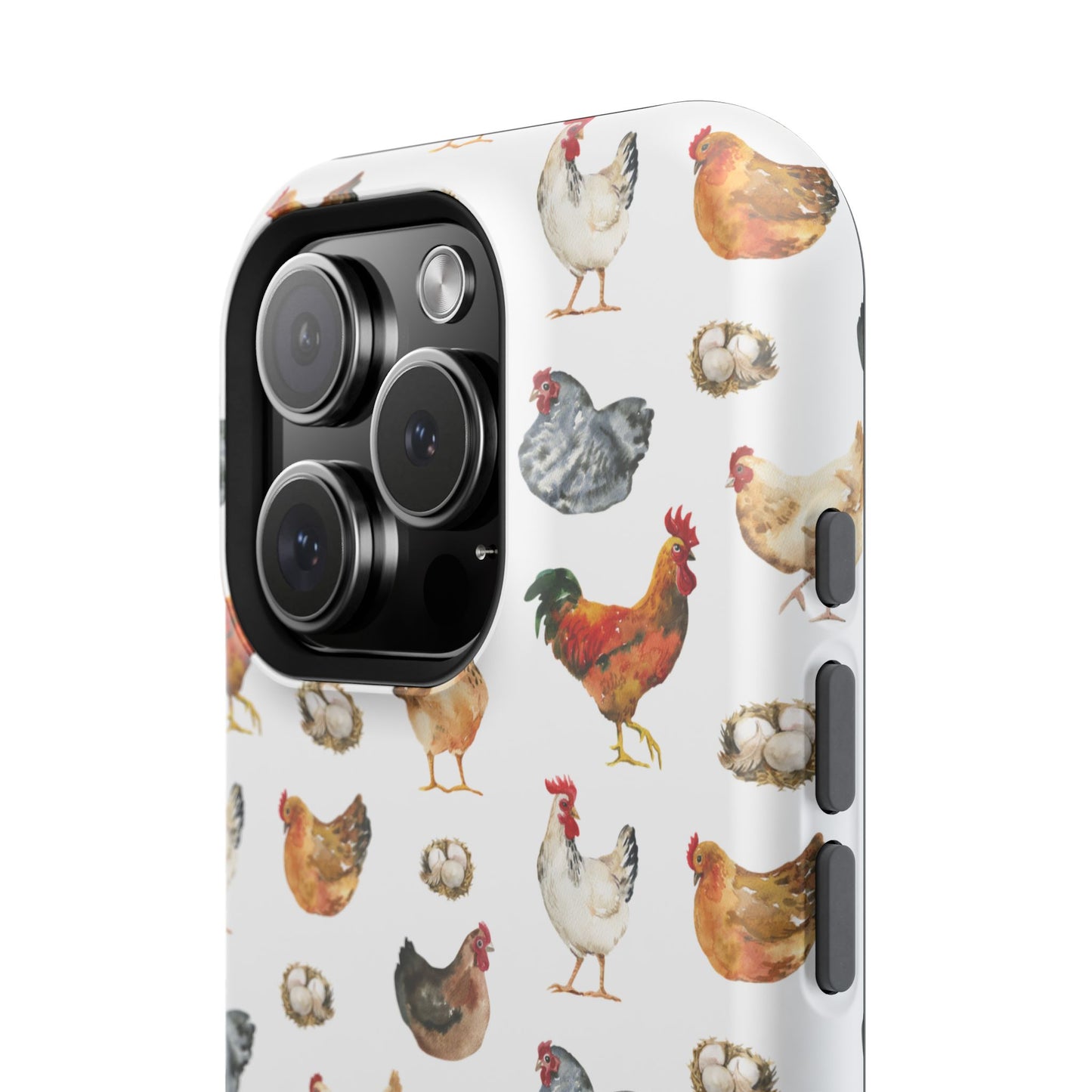 Impact-Resistant Phone Case - Chicken Love