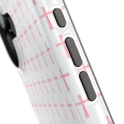 Impact-Resistant Phone Case - Easter Crosses