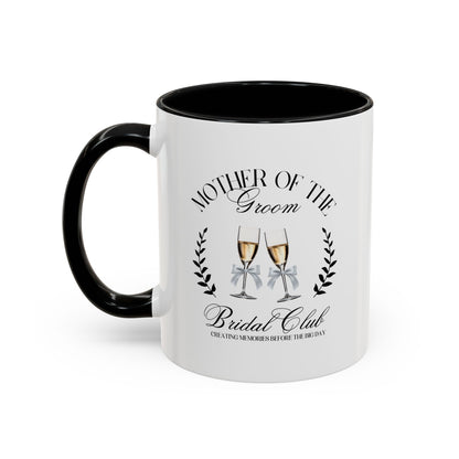 Accent Coffee Mug (11, 15oz)- Wedding Party Mother of the Groom