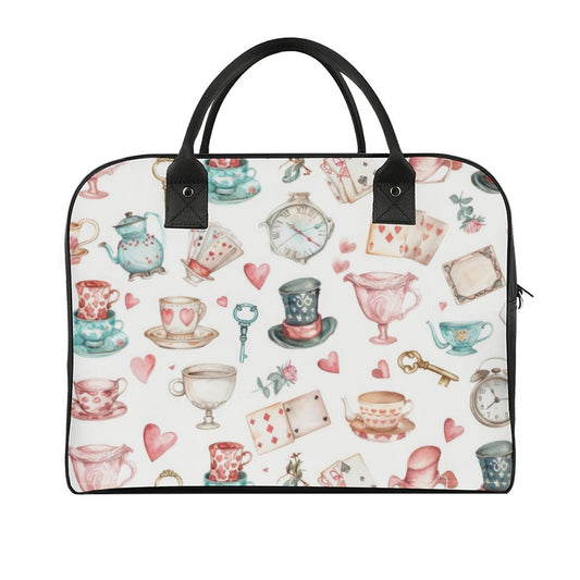 Travel Bag Watercolor Alice in Wonderland 
FREE SHIPPING