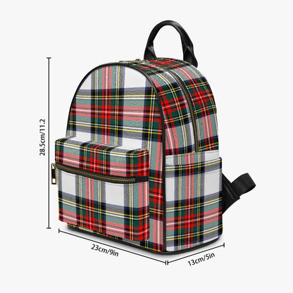 Holiday Tartan Plaid Backpack Purse