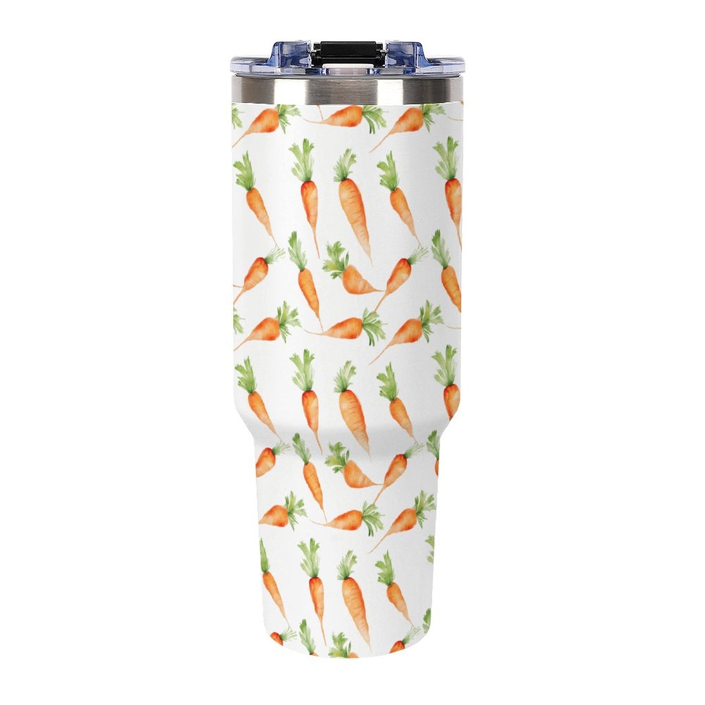 40oz Insulated Tumbler with Handle and Straw