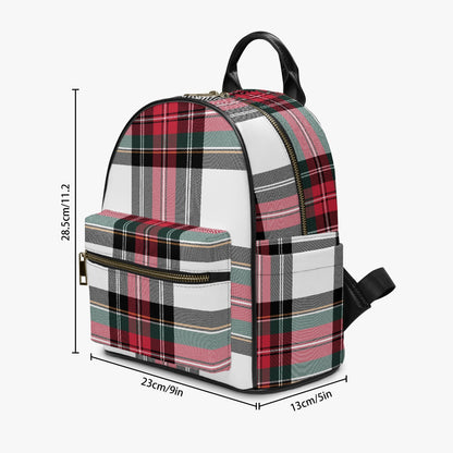 Backpack Purse- Holiday Tartan Plaid