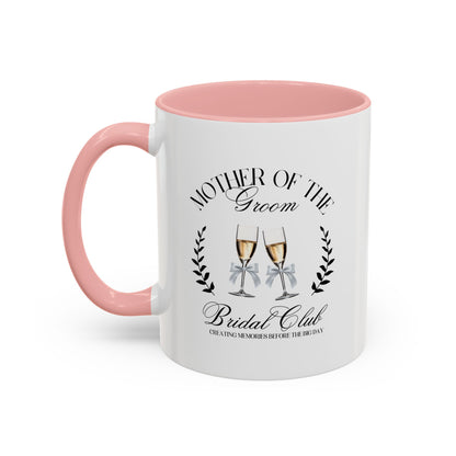 Accent Coffee Mug (11, 15oz)- Wedding Party Mother of the Groom