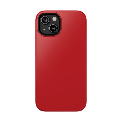 Impact-Resistant Phone Case - Lipstick Red