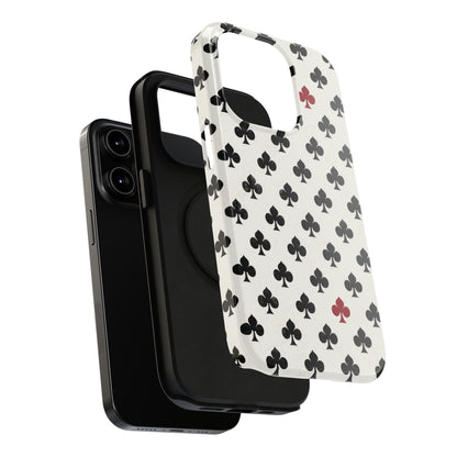 Impact-Resistant Phone Case- Playing Cards