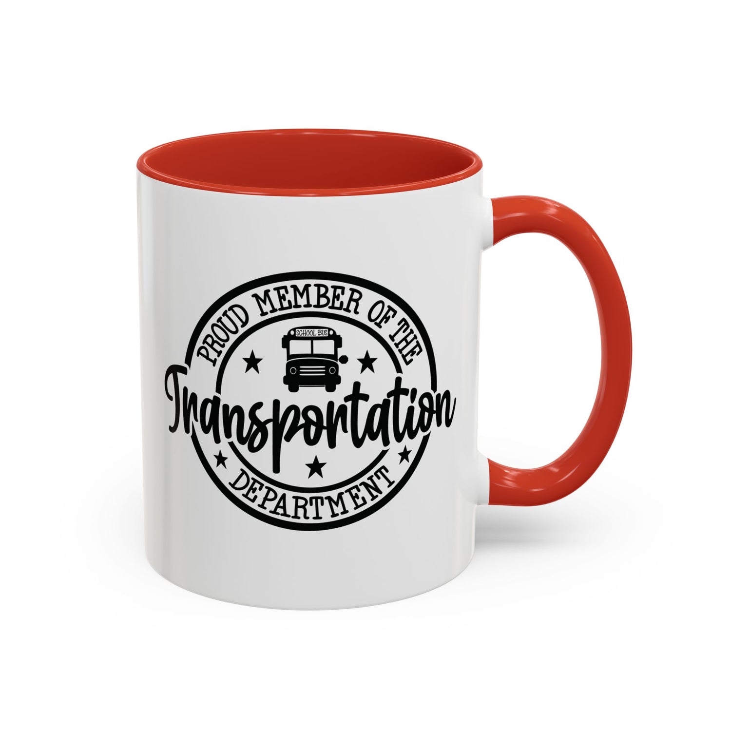 Transportation Department Coffee Mug, Proud Member Mug, Gift for Drivers, Transportation Lover Gift, Fun Coffee Cup, Tea and Coffee Mug