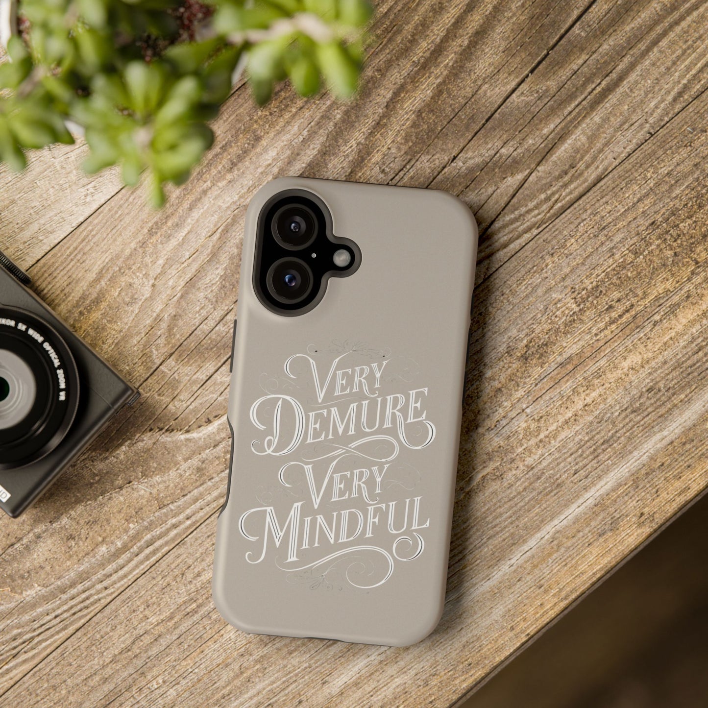 Impact-Resistant Phone Case -Demure