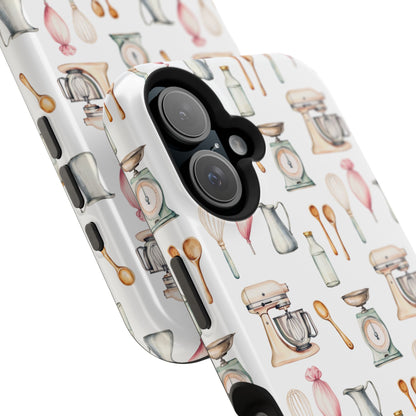 Impact-Resistant Phone Case- Watercolor Baker