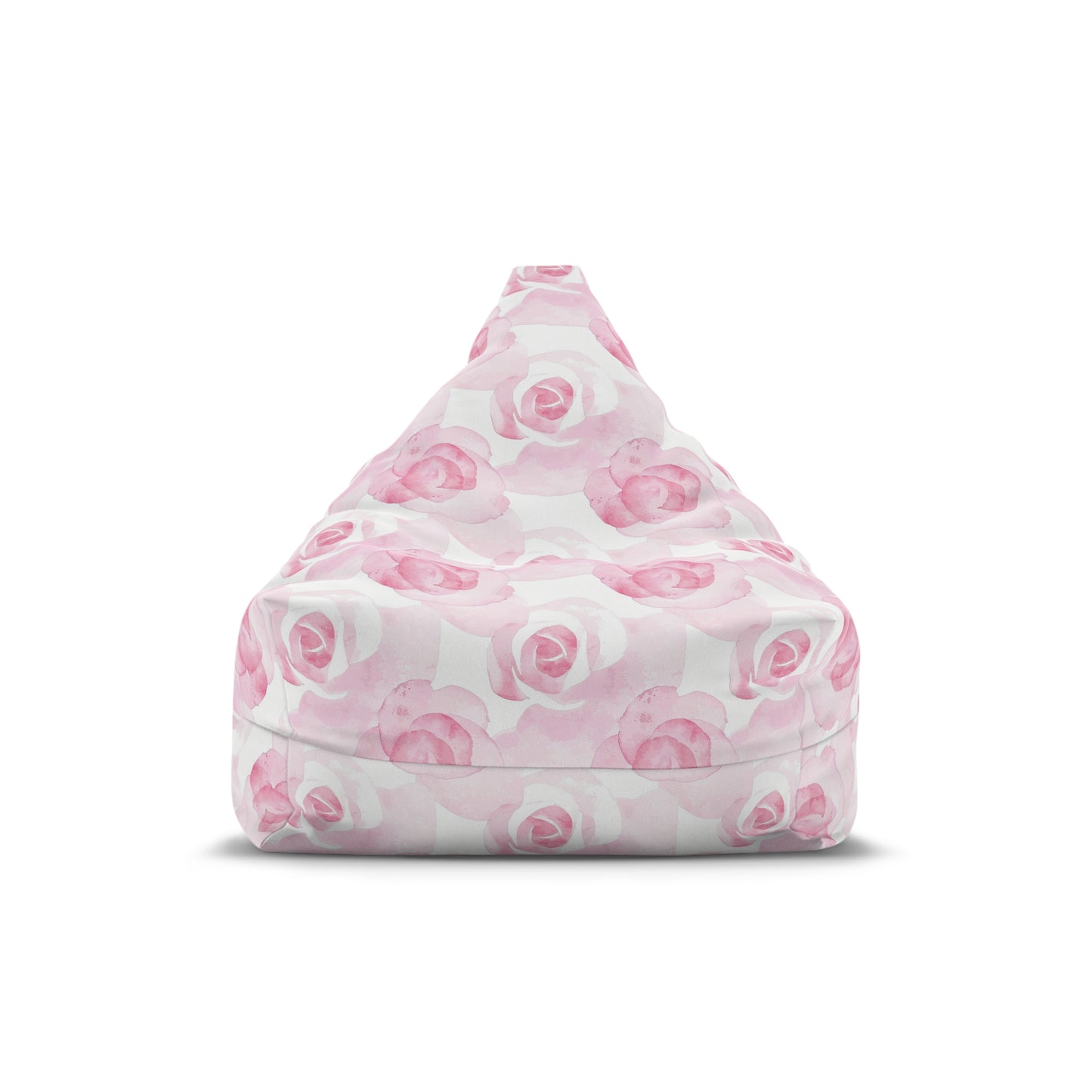 Watercolor Roses Bean Bag Chair Cover