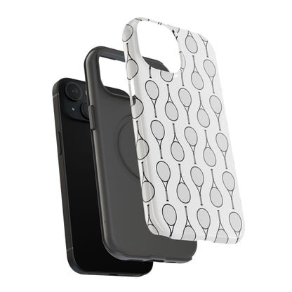 Impact-Resistant Phone Case- Tennis Racquets