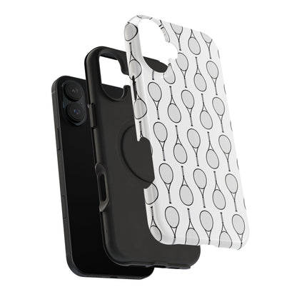 Impact-Resistant Phone Case- Tennis Racquets